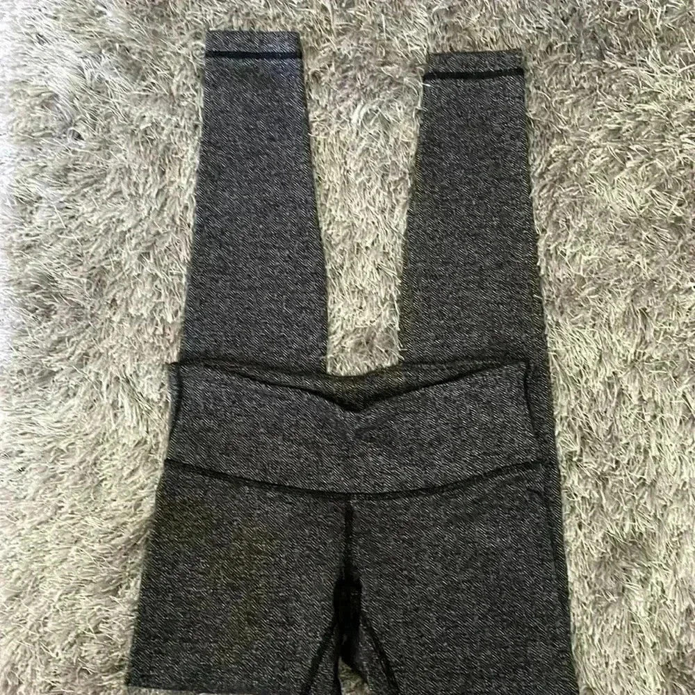 Lululemon wonder under textured pants ,